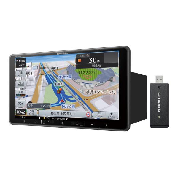 「訳あり品-外装箱傷あり」新品   Pioneer 楽ナビ AVIC-RF721-DC