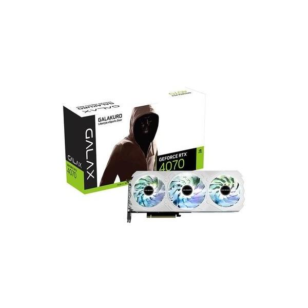 玄人志向 GK-RTX4070-E12GB/WHITE/TP [PCIExp 12GB] グラフィック
