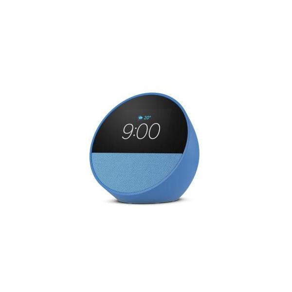 他サイト： Echo Spot（2024年発売）- オーシャンブルーの商品画像