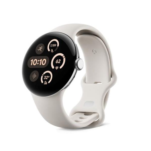 Google Pixel Watch 3 Wi-Fiモデル 41mm GA05735-US [Polished Silver 