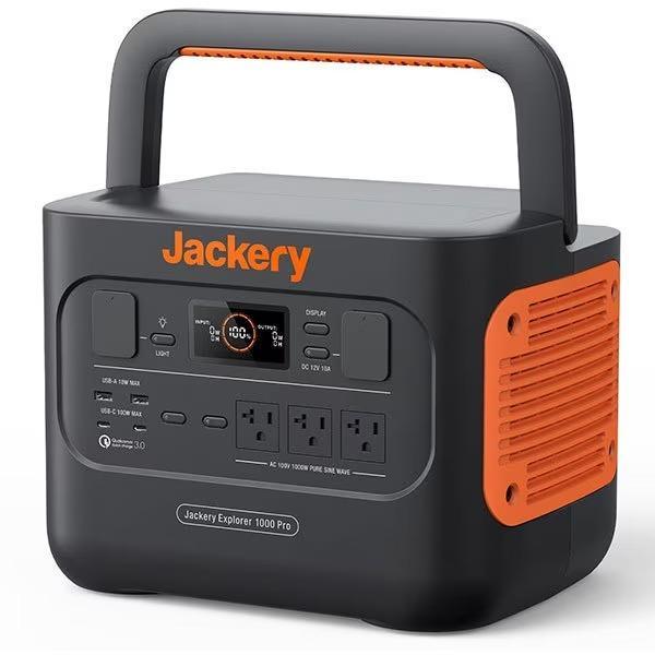 【新品・未使用・未開梱】Jackery 1000 Pro JE-1000B Jackery 「訳あり品-外箱傷あり」新品 ポータブル電源 1000 Pro