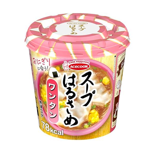 他サイト： エースコック スープはるさめ ワンタン 22g×6個の商品画像