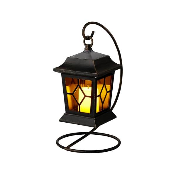 他サイト： タカショー ゴルト ランタンソーラーライト ブラックの商品画像