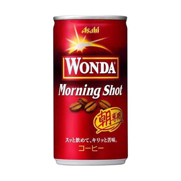 他サイト： アサヒ飲料 ワンダ モーニングショット 185g×30本 [コーヒー]の商品画像