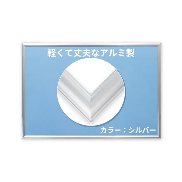 シルバー/49×72cm(パネルNo.10-D)/FP101-S・Size:49×72cm(パネルNo.10-D)Color:シルバー・パッケージ個数:1・パズル対応サイズ：72×49cm(10-D)・軽くて丈夫なアルミ素材を使用・パズルが...