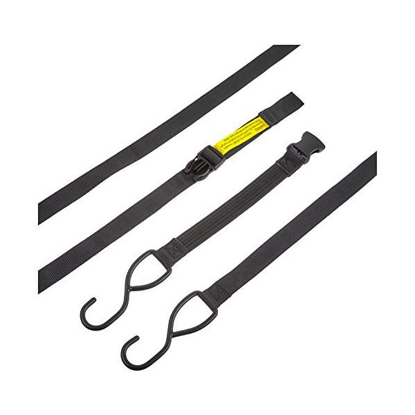 ブラック/ワンサイズ/ROK00494・パッケージ個数:1・耐荷重：45kg/1本あたり・調整幅：500〜3000mm・ベルト幅：25mm・色：ブラック・1本入