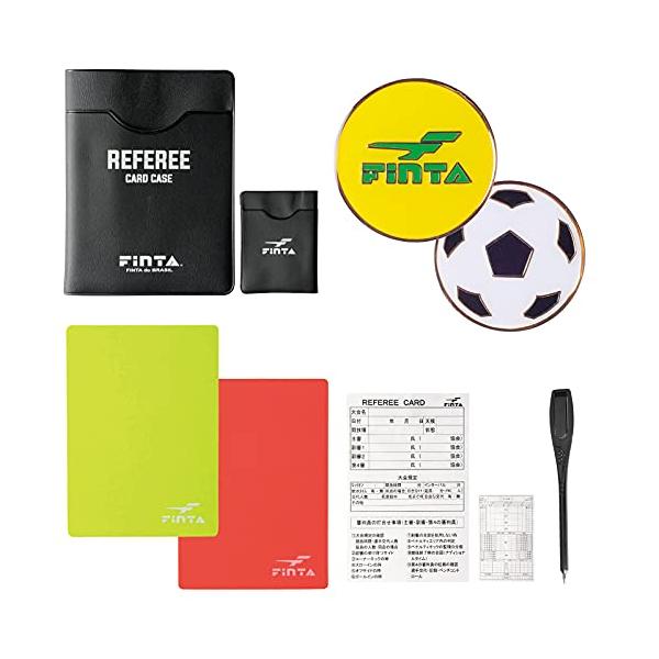 他サイト： FINTA フィンタ サッカー フットサル レフェリー スターターセット A FT5989 レフリー 審判 レフリー用品 レフリー小物の商品画像
