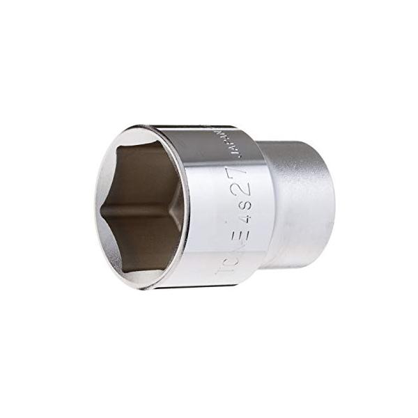 -/4S-27:二面幅:27mm/4S-27・Size:4S-27:二面幅:27mm・パッケージ個数:1・対辺寸法(mm):27・差込角(mm):12.7・全長(mm):43.5・生産国:日本