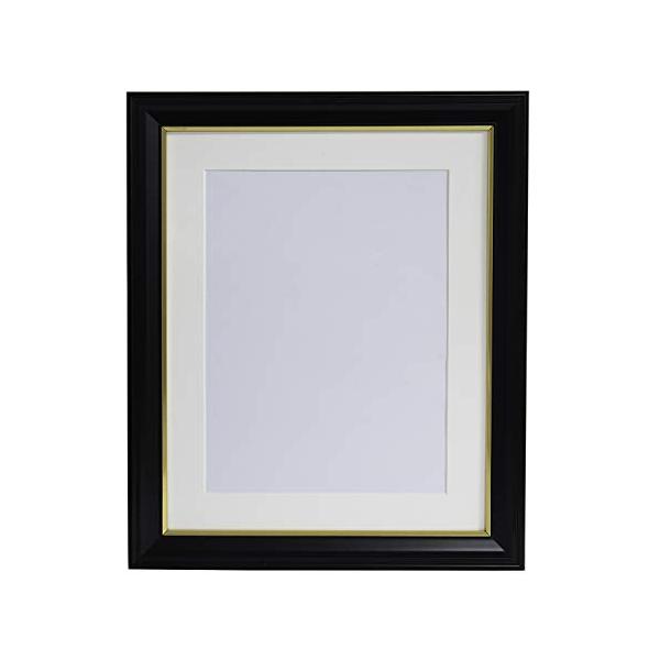 他サイト： FUJICOLOR 額縁 肖像額 A4 ブラック 木製 無反射PET 506932の商品画像