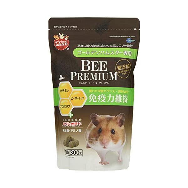 他サイト： ミニマルランド ハムスターフード ビープレミアム ゴールデン 300グラム (x 1)の商品画像
