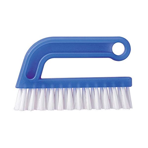 ブルー/-/331100620・パッケージ個数:1・サイズ:約2.2×10.1×16cm・本体重量:約375g・スリムな形状で、タイルの目地や浴室のコーナーのお掃除に便利・握りやすい形状のグリップで、力が入りやすい・原産国:日本