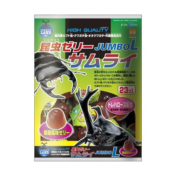 マルカン 昆虫ゼリー サムライ ジャンボL (23個入) 23個 (x 1)
