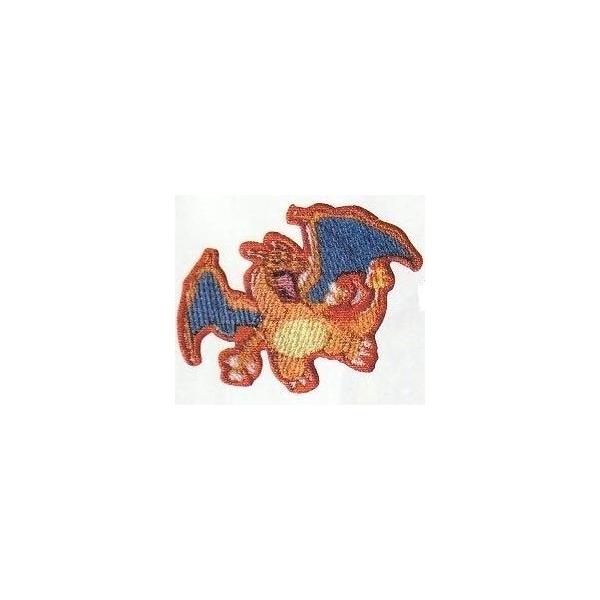他サイト： 稲垣服飾 ポケットモンスター ポケモン ワッペン シール アイロン 接着 両用 リザードン POS012の商品画像