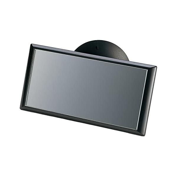 他サイト： セイワ(SEIWA) 車内用品 ルームミラー ファインミニミラー 平面鏡 ブラックフレーム R70の商品画像