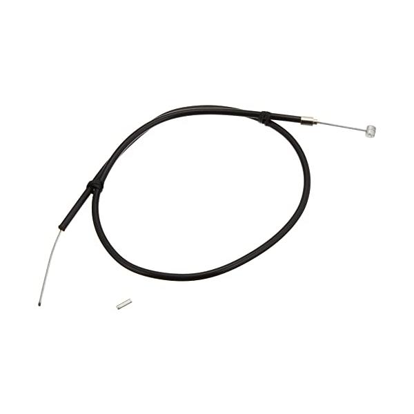 サギサカ(SAGISAKA) 自転車用 ブレーキワイヤー 65cm ライナー入り パッケージなし 1本入り ブラック 61595