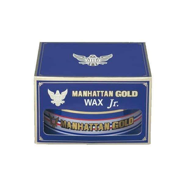 SurLuster(シュアラスター) マンハッタンゴールド ワックス ジュニア 100g 固形ワックス カーワックス 天然カルナバ蝋 艶 スポン