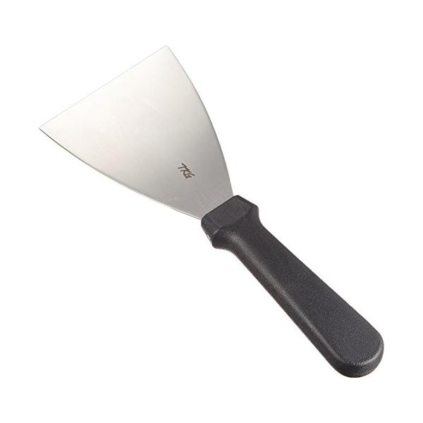 遠藤商事 TKG スクレーパー ヘラ 全長(mm)250間口×奥行(mm)100×120 一体成型で汚れが溜まらず衛生的 プラスチック柄 キッチ