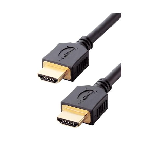 他サイト： エレコム HDMI ケーブル 長い 5m ハイスピード(Ver1.4) 【HIGH SPEED with ETHERNET認証済み】 4K・2Kの商品画像