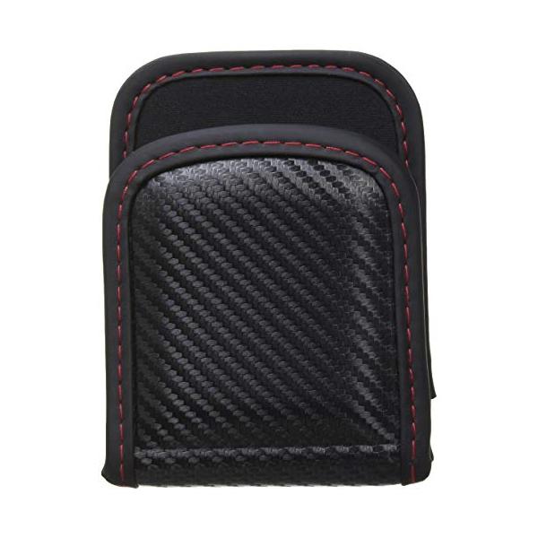 他サイト： セイワ(SEIWA) 車内用品 ポケット フィットポケット S カーボン カーボン柄 ブラック W843の商品画像