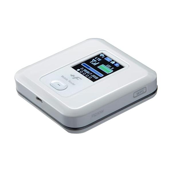 他サイト： 富士ソフト(Fujisoft) +F FS030W（シャインホワイト） モバイルWi-Fiルーター SIMフリーの商品画像