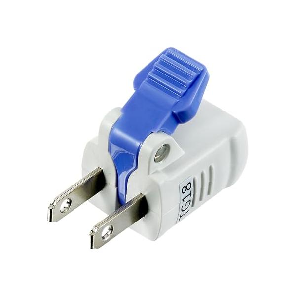 他サイト： エルパ(ELPA) 楽に抜けるアダプター 3個入 ブラック お得セット レバー式 コンセント 抜き差し 軽い 快適 操作 高齢者 子供 補助 延の商品画像