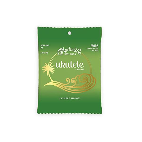 他サイト： Martin Ukulele Premium PolygutR Strings M605 Soprano ウクレレ弦の商品画像