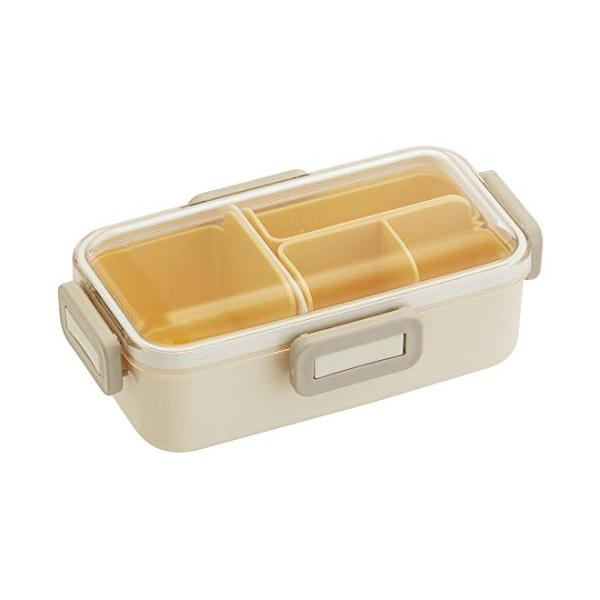 スケーター(Skater) 松花堂 ふんわり盛れる ドーム型フタ 弁当箱 530ml パウダーパステル ベーシック 日本製 PFLB6S-A
