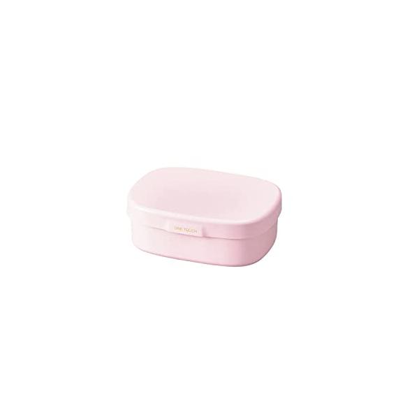 他サイト： たつみや(Tatsumiya) HAKOYA さっと洗えるお弁当箱 ワンタッチ 日本製 S 400ml ピンク 電子レンジ 食洗機 対応の商品画像
