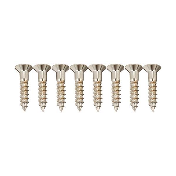 他サイト： SCUD エスカッション用ビス、フロント、ミリサイズ、フラットヘッド、8P ニッケル PSH-08NHの商品画像