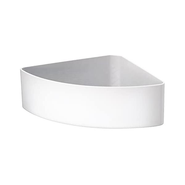 ラックホワイト/コーナーラック/5821・Size:コーナーラックStyle:ラック・パッケージ個数:1・サイズ：30.9×23×8.6cm・商品重量：約568ｇ・材質：ABS樹脂・ラバーマグネット・耐荷重：3.2kg