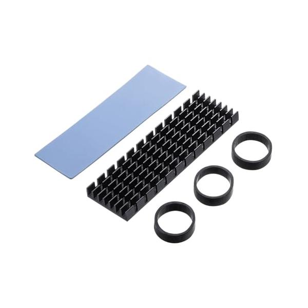 他サイト： サンワサプライ(Sanwa Supply) M.2 SSD用ヒートシンク TK-HM5BKの商品画像