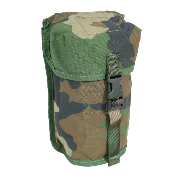 MILITARY オランダ軍 MOLLE キャンティーン ポーチ フォレストカモ