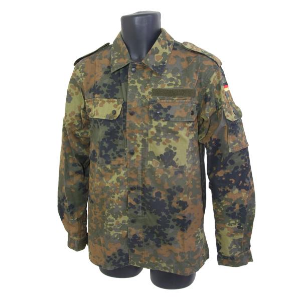 ドイツ軍 フィールドジャケット コンバットジャケット ライトウェイト フレクターカモ 中古良