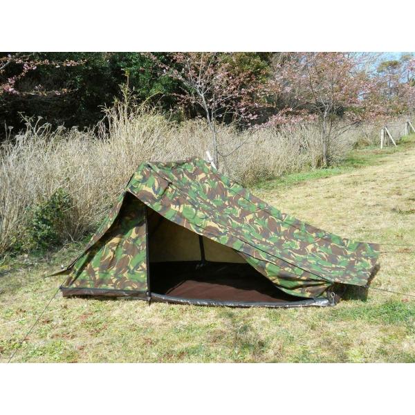 オランダ軍　テント　ポール・ペグ付　正規品　デザートカモ②　コンディション良 lightarmour2_out081
