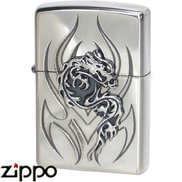 ZIPPO（ジッポー） ドラゴン メタル シルバー ファイヤー【送料無料 