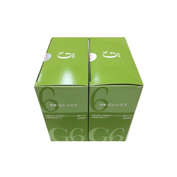 ミキG6 ジーシックス4セット(8箱) 食物繊維