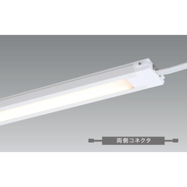 LED照明器具 LEDバーライト 棚下照明 BTL-9026-30 薄型 100Ｖ直結 面発光モデル 1200mm 色温度3000K 連結送り用