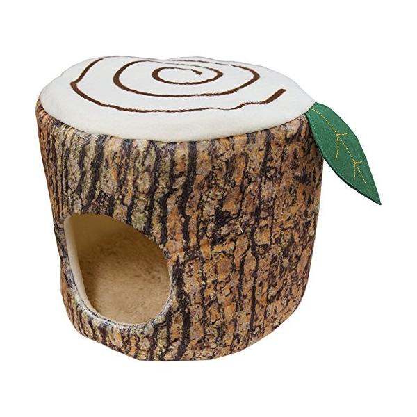 ミニアニマン ウサギのふわふわ切り株ベッド Www Legheleggere Com