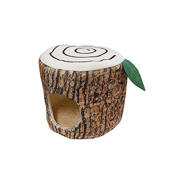 ミニアニマン ウサギのふわふわ切り株ベッド Www Legheleggere Com