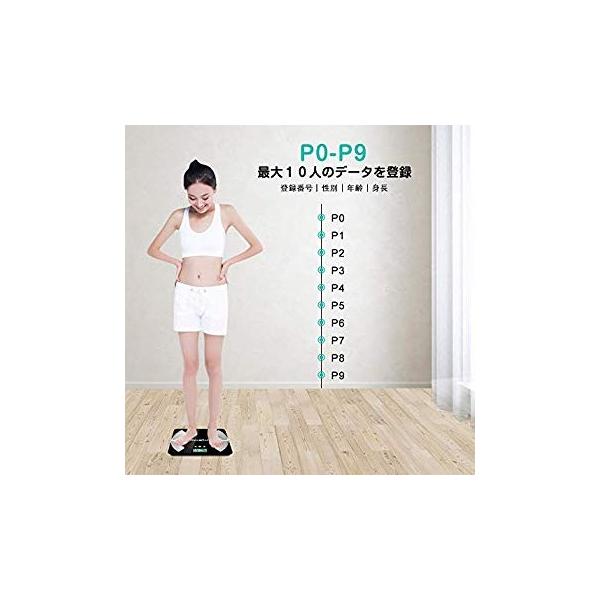 体重計 体組成計 体脂肪計 ボディスケール 高精度スマートスケール 測定項目は日本語で表示 180kg計量 ダイエット アプリ不要 10人登 Www Supersport Tn