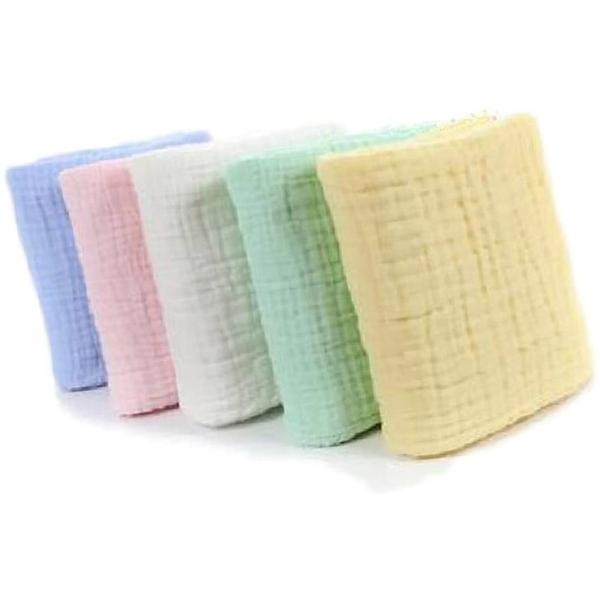 Beream ベビーバスタオル 赤ちゃん用 ガーゼタオル 新生児 入浴 沐浴 正方形 105 105cm ピンク Prettyfunnyballoons Com