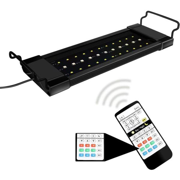 Ledgle 水槽ライト アクアリウムライト 水槽led 照明 魚ライト 11w 観賞魚飼育 水草育成用 Led36個 35 55cm水槽対 Ypt Or Id