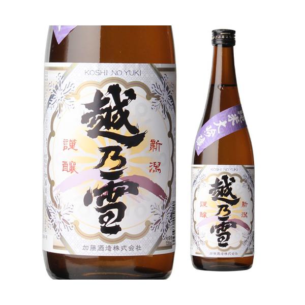 日本酒 越乃雪 純米大吟醸 720ml 新潟県 加藤酒造 清酒 四号 瓶 長S