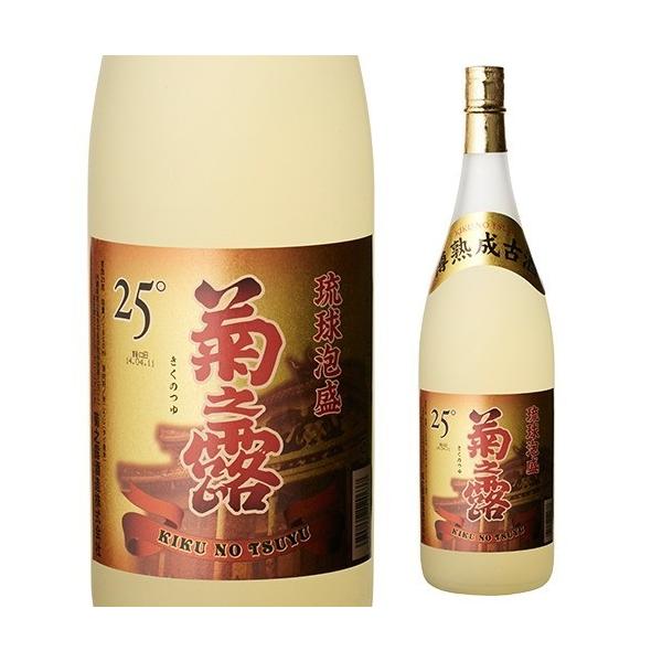 泡盛 菊之露 樽熟成古酒 25度 1.8L 1800ml 長S : ビアーザワールド