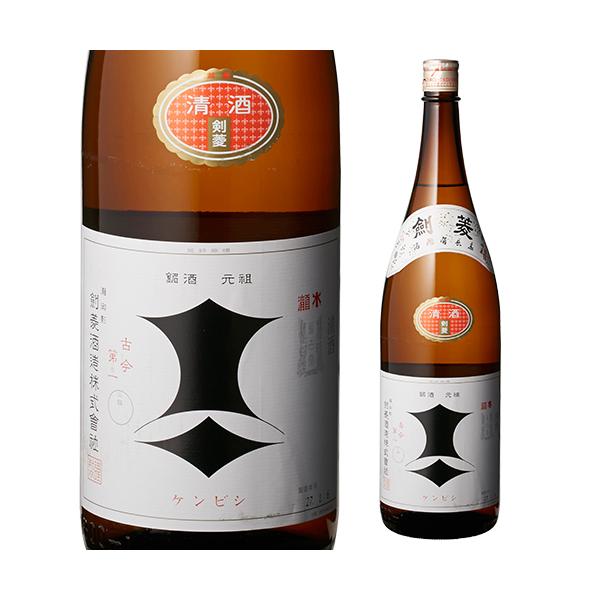 日本酒 辛口 剣菱 上撰 1.8L瓶 16度 清酒 1800ml 兵庫県 剣菱酒造 酒