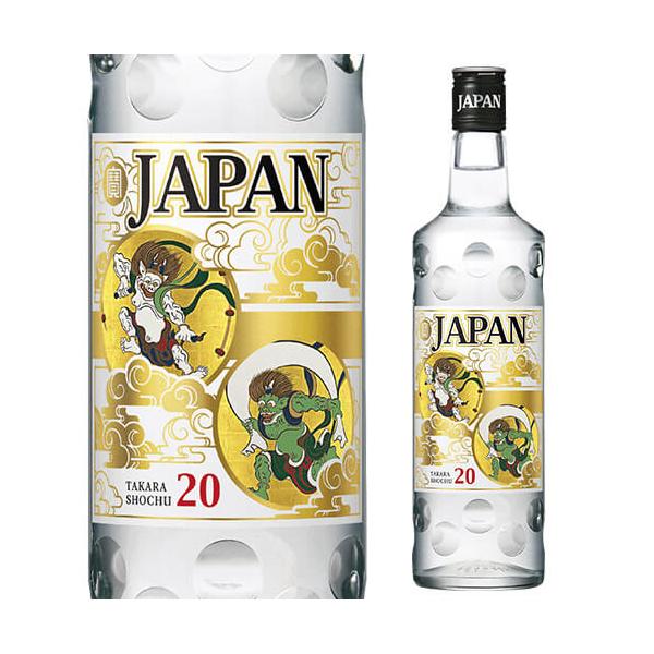 「甘口」貯蔵熟成酒を使用することで、まろやかなおいしさと飲みやすさを実現商品名 ＪＡＰＡＮ ジャパン 焼酎20° 700ml容量 700mlアルコール度数 20度※こちらの商品は12本まで１梱包(1個口)で発送できます。※商品代金10,80...