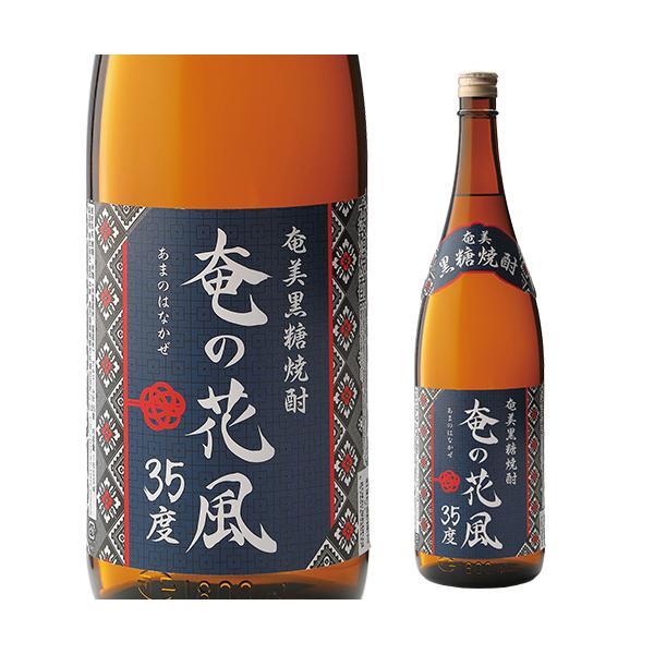 奄の花風 黒糖焼酎 35度 1.8L 鹿児島県 西平本家 : リカマンYahoo!店
