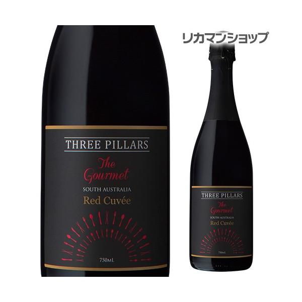 スパークリングワイン スリーピラーズ ザ スパークリング レッドキュヴェ 赤泡 辛口 オーストラリア 長S