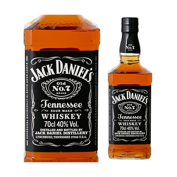 JACK DANIEL'S（ジャックダニエル） ウイスキー ブラック 700ml 正規品