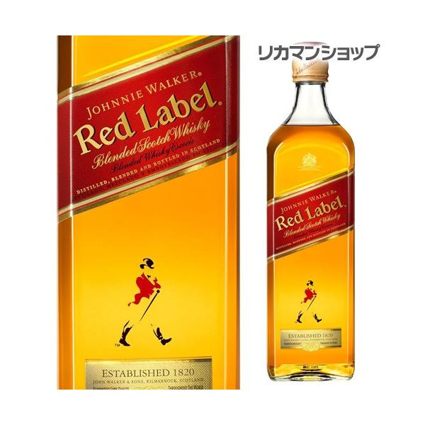 ジョニーウォーカー（JOHNNIE WALKER） 赤ラベル 1L スコッチ